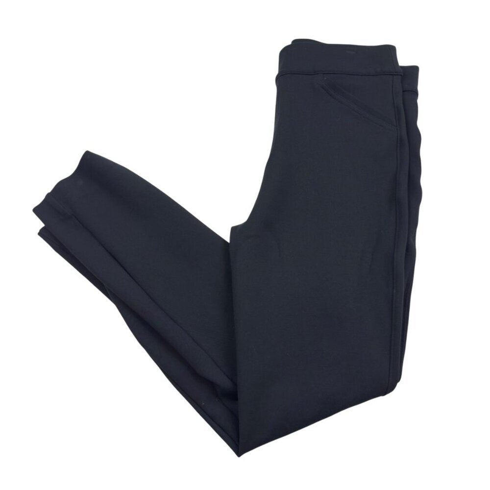 SPANXsmooth PerfectFit Ponte Slim Straight Stretch Pant Black Women's SZ Medium
